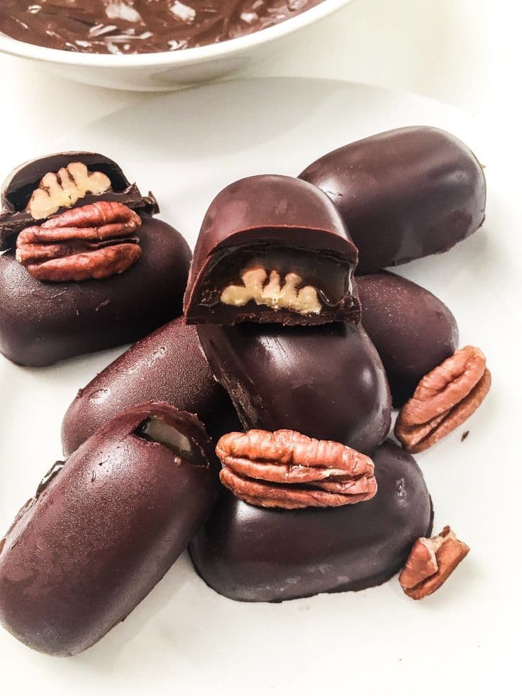 Chocoteja de pecanas